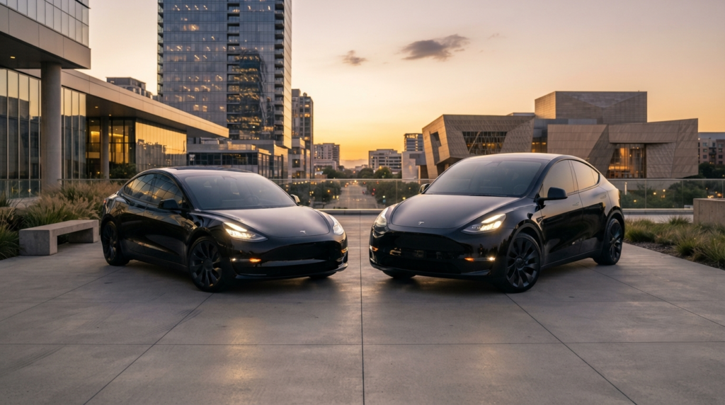 Model 3 vs. Model Y: Which Looks Better in Black?