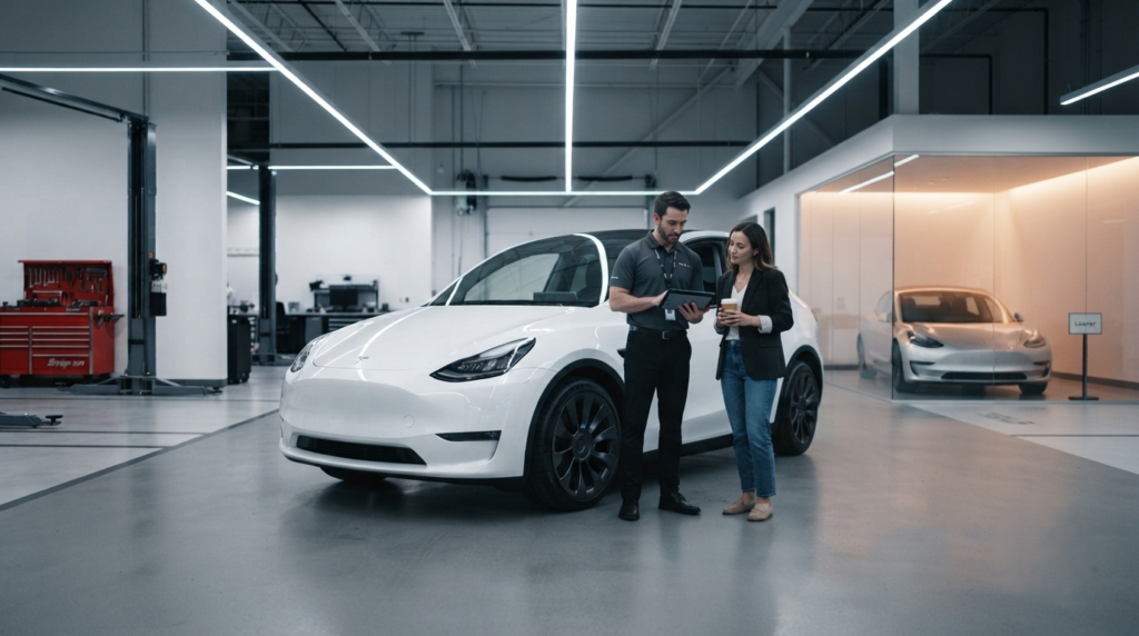 Does Tesla Service Offer Loaner Cars?
