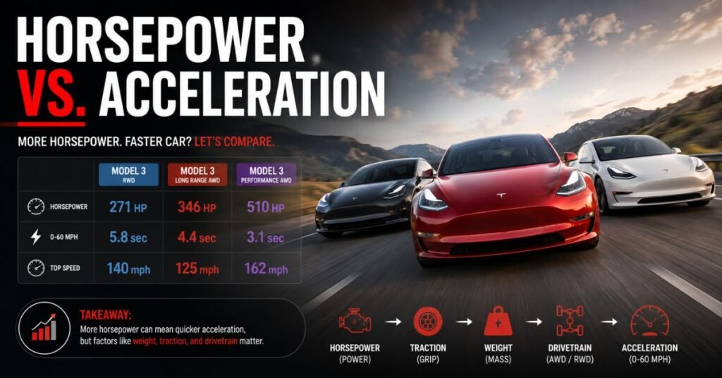 Horsepower vs. Acceleration