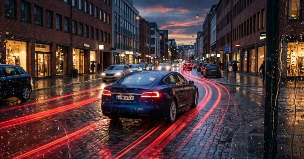 One-Pedal Driving in Rain, Snow, and Cold