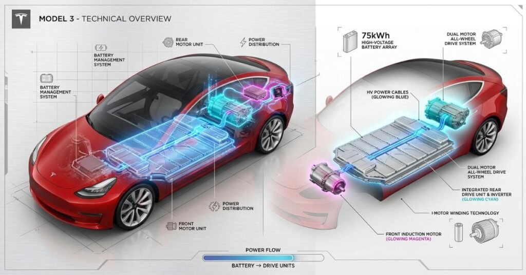Tesla Horsepower Model 3