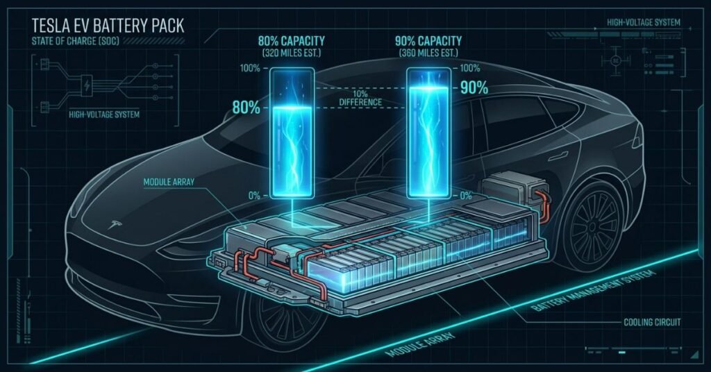 80% vs 90% Tesla Charging