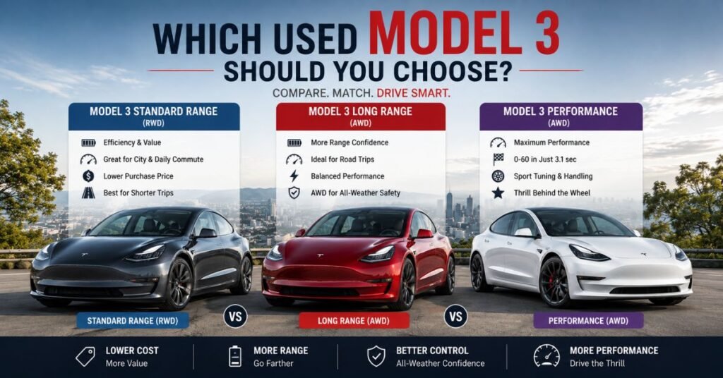 tesla model 3 second hand