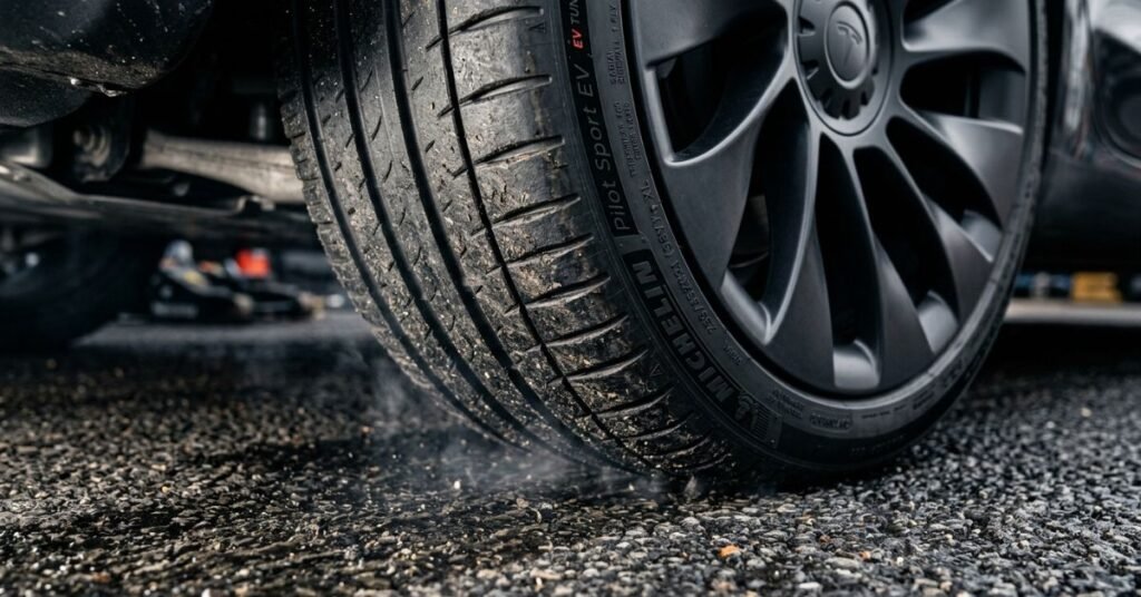 tesla tire rotation