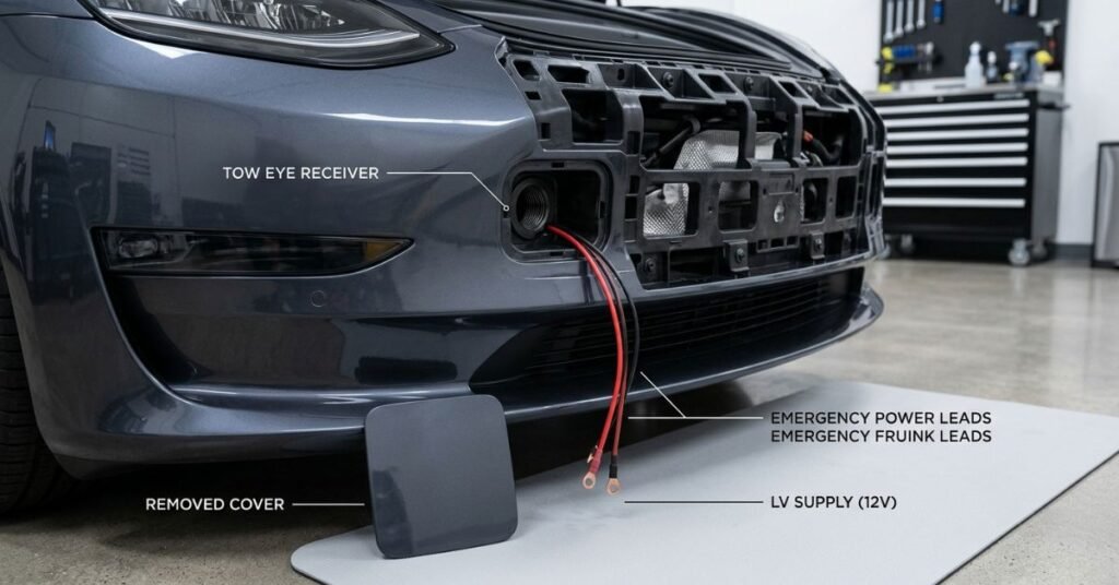 What If the Tesla Has No Low-Voltage Power?